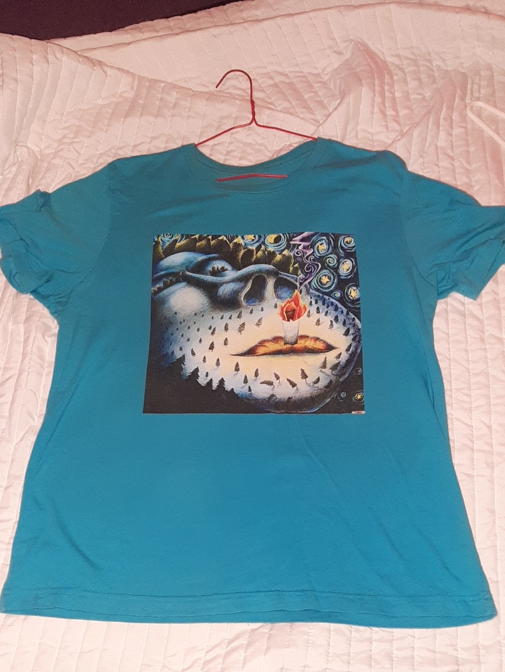 Mens Tee Work stoner Nature Print